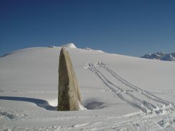 grenspaal skipiste